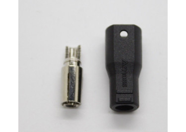 SH4.0U-F Разъем питания 35А (гнездо), черный