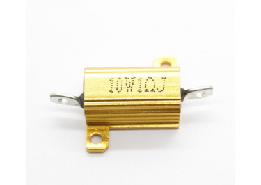 RX24-10W-1R Резистор нагрузочный 10Вт 1 Ом 5% в алюминиевом корпусе