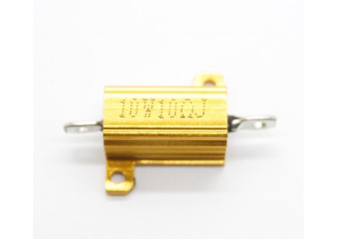 RX24-10W-10R Резистор нагрузочный 10Вт 10 Ом 5% в алюминиевом корпусе