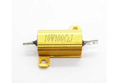 RX24-10W-100R Резистор нагрузочный 10Вт 100 Ом 5% в алюминиевом корпусе