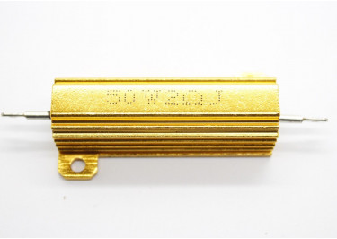RX24-50W-2R Резистор нагрузочный 50Вт 2 Ом 5% в алюминиевом корпусе