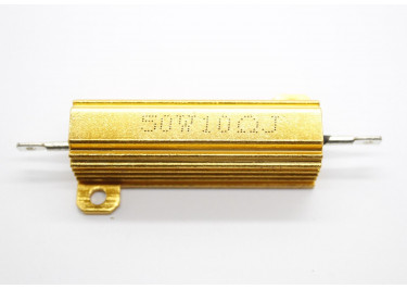 RX24-50W-10R Резистор нагрузочный 50Вт 10 Ом 5% в алюминиевом корпусе