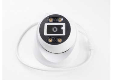 IP видеокамера купольная 8Мп (3840x2160, 3.6мм), видео сжатие Н264 / Н265, аудио сжатие G.711, питание 12В / PoE, c микрофоном, протокол интеграции ONVIF, детектор определения человека, цветная ночная съемка