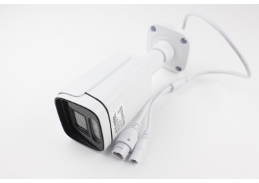 IP видеокамера 4Мп (2560x1440, 3.6мм), видео сжатие Н264 / Н265, аудио сжатие G.711, питание 12В / PoE, c микрофоном, протокол интеграции ONVIF, детектор определения человека и захвата лица, инфракрасная ночная съемка, корпус металл