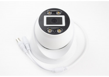 TVI видеокамера купольная 5Мп 3.6мм, с микрофоном, датчик движения, цветная ночная съемка