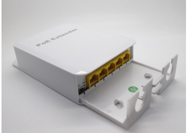 Удлинитель / разветвитель PoE на 4 порта 1Гбит / с (вход PoE 90Вт, 3 выхода по 30Вт, 1 выход 60Вт), уличный
