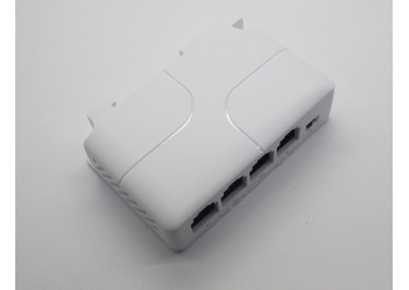 Удлинитель / разветвитель PoE на 3 порта 100Мб / с (вход PoE 30Вт, 3 выхода суммарно 25Вт)