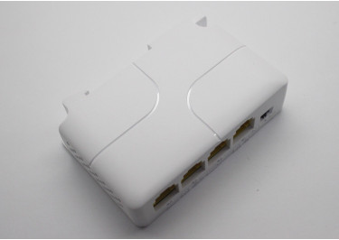 Удлинитель / разветвитель PoE на 3 порта 1Гбит / с (вход PoE 30Вт, 3 выхода суммарно 25Вт)