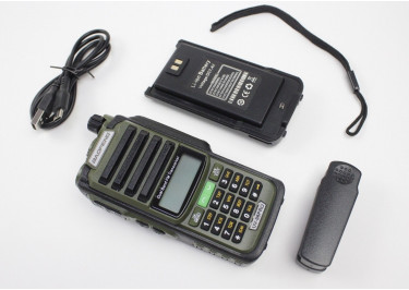 Радиостанция мобильная Baofeng UV-98 Pro VHF / UHF (136-174 / 400-520МГц) (зеленый) Type-C