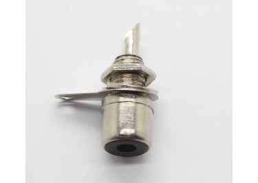 RS-104-B Гнездо RCA на панель M6 (Черный)
