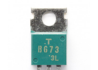 2SB673 (TO-220) Транзистор Дарлингтона PNP 100В 7А