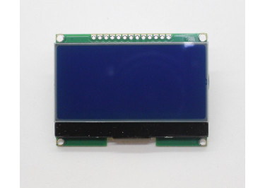 LCD12864 Графический ЖК-индикатор 128x64 ST7565R / GM12864-06D VER:2.2 (белый на синем)