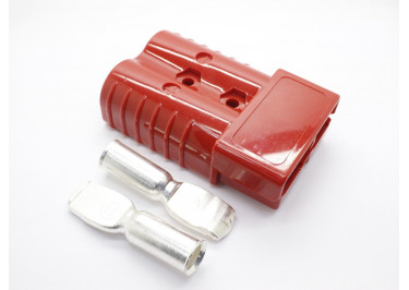 SY-350 Разъем питания силовой 350А 600В 1 / 0-4 / 0AWG (53,5-107,2 кв.мм) [Anderson SB350], красный