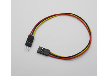 Межплатный кабель BLD 1x03 2,54мм вилка / гнездо 200мм 26 AWG