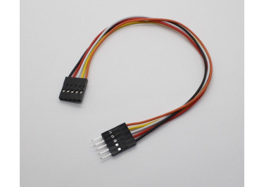 Межплатный кабель BLD 1x05 2,54мм вилка / гнездо 200мм 26 AWG