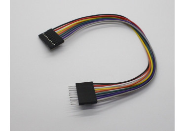 Межплатный кабель BLD 1x09 2,54мм вилка / гнездо 200мм 26 AWG