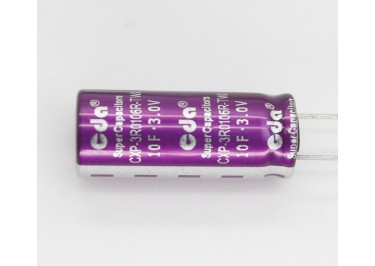 CXP-3R0106R-TWX Ионистор 10Ф 3В (10x25мм)