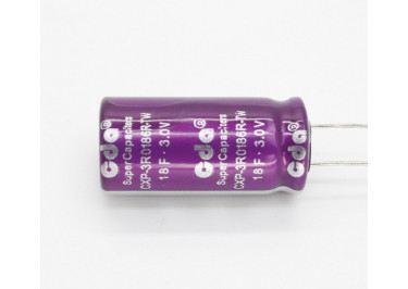 CXP-3R0186R-TW Ионистор 18Ф 3В (12,5x25мм)