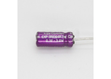 CXP-3R0304R-TW Ионистор 0,3Ф 3В (4x10мм)