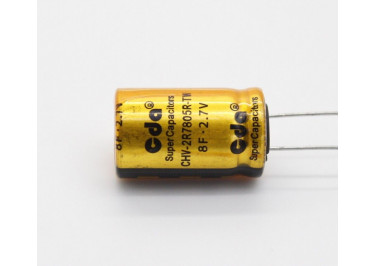 CHV-2R7805R-TW Ионистор 8Ф 2,7В (12,5x20мм)