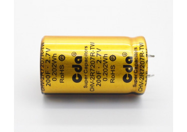 CHV-2R7207R-TW 2-pin S1 Ионистор 200Ф 2,7В (30x50мм)