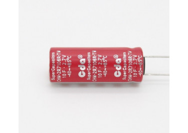 CHW-2R7106R-TW Ионистор 10Ф 2,7В (10x25мм)