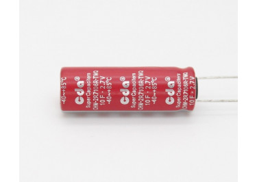 CHW-2R7106R-TWQ Ионистор 10Ф 2,7В (10x30мм)