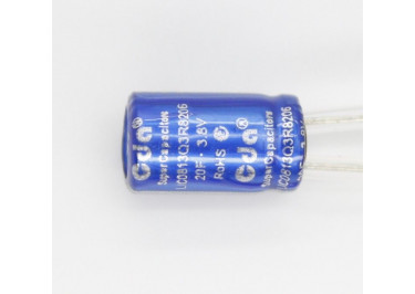 LIC0813Q3R8206 Ионистор 20Ф 3,8В (8x13мм)
