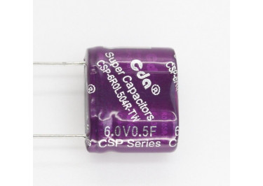 CSP-6R0L504R-TW Ионистор 0,5Ф 6В (16x8x14мм)