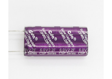 CSP-6R0L225R-TW Ионистор 2,2Ф 6В (13x7x27мм)