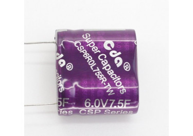 CSP-6R0L755R-TWX Ионистор 7,5Ф 6В (25x13x22мм)