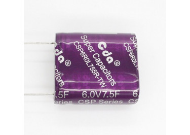 CSP-6R0L755R-TW Ионистор 7,5Ф 6В (25x13x27мм)