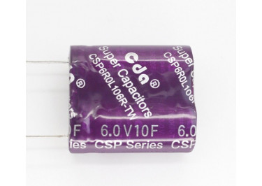 CSP-6R0L106R-TWX Ионистор 10Ф 6В (25x13x28мм)