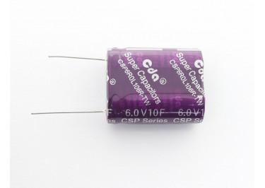 CSP-6R0L106R-TW Ионистор 10Ф 6В (25x13x32мм)