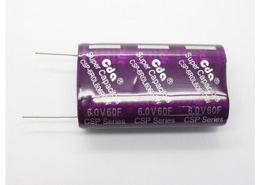 CSP-6R0L606R-TW Ионистор 60Ф 6В (37x18x62мм)