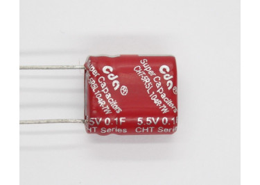 CHT-5R5L104R-TW Ионистор 0,1Ф 5,5В (10x5x12мм)