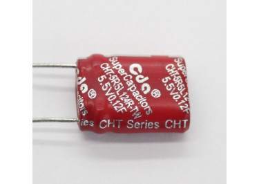CHT-5R5L124R-TW Ионистор 0,12Ф 5,5В (9x4x12мм)
