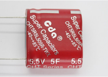 CHT-5R5L505R-TWX Ионистор 5Ф 5,5В (25x13x22мм)
