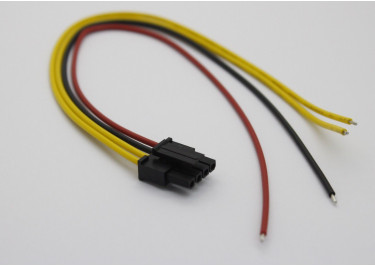 MX3.0-1X4Y Гнездо 4 конт. c проводом 22AWG 20см
