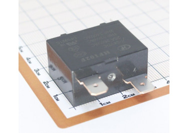 HF102F / T-24VDC Реле 24В SPST-NO 250В 20А (AgSnO) с клеммами 6,3мм