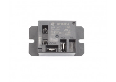 HF105F-4 / 012D-1HST Реле 12В SPST-NO 250В 40А (AgSnO) с клеммами 2,8 / 6,3мм