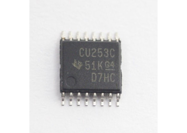 SN74CBT3253CPW (TSSOP-16) / CU253C Аналоговый мультиплексор / демультплексор