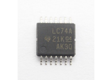 SN74LVC74APW (TSSOP-14) D-триггер 2-канала