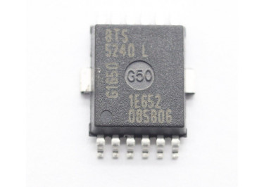BTS5240L (PG-DSO-12-2) Коммутатор питания 4,5-28В 6-9,1А 2-х канальный