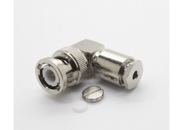 BNC-JW-1.5 Штекер BNC угловой на кабель RG174 / RG179 / RG188 / RG316 / RD315 / LMR100