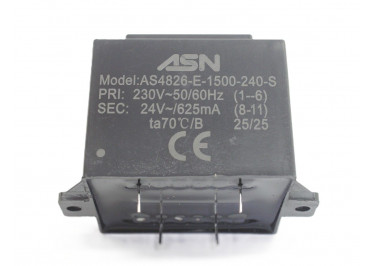AS4826-E-1500-240-S Герметизированный трансформатор 15Вт обмотки 220В (1+6) / 24В 0,625А (8+11)