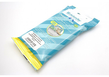 Салфетки Defender чистящие влажные CLN30200 для компьютерной техники (20шт)