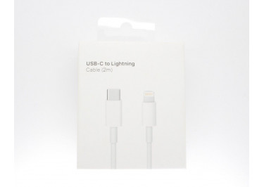 USB PD Кабель Type-C - Lightning (в коробке) белый, 2м, ориг