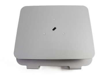 Подставка для ноутбука (металл, складная, вращение 360°, серебро)