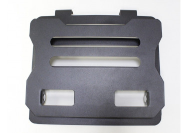 Подставка для ноутбука (металл, складная, черный)